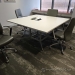 White Square Boardroom Conference Meeting Table 60" x 60"